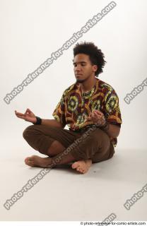 02 2018 01 GARSON AFRICAN SITTING POSE MEDITATION